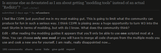 Illustration for article titled It Sucks That The Witcher 3 Isn't Getting Better Mod Tools